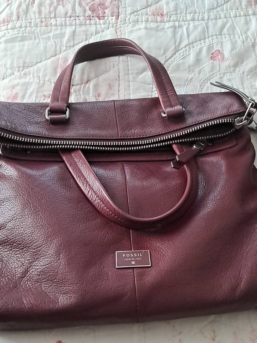 Large Leather Crossbody - Picture 7 of 9